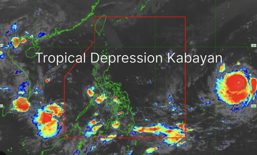 Tropical Depression Kabayan 2023 Pinoy Centric