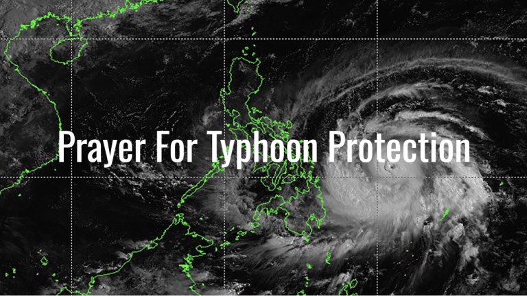 prayer for typhoon