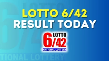 6/42 lotto result